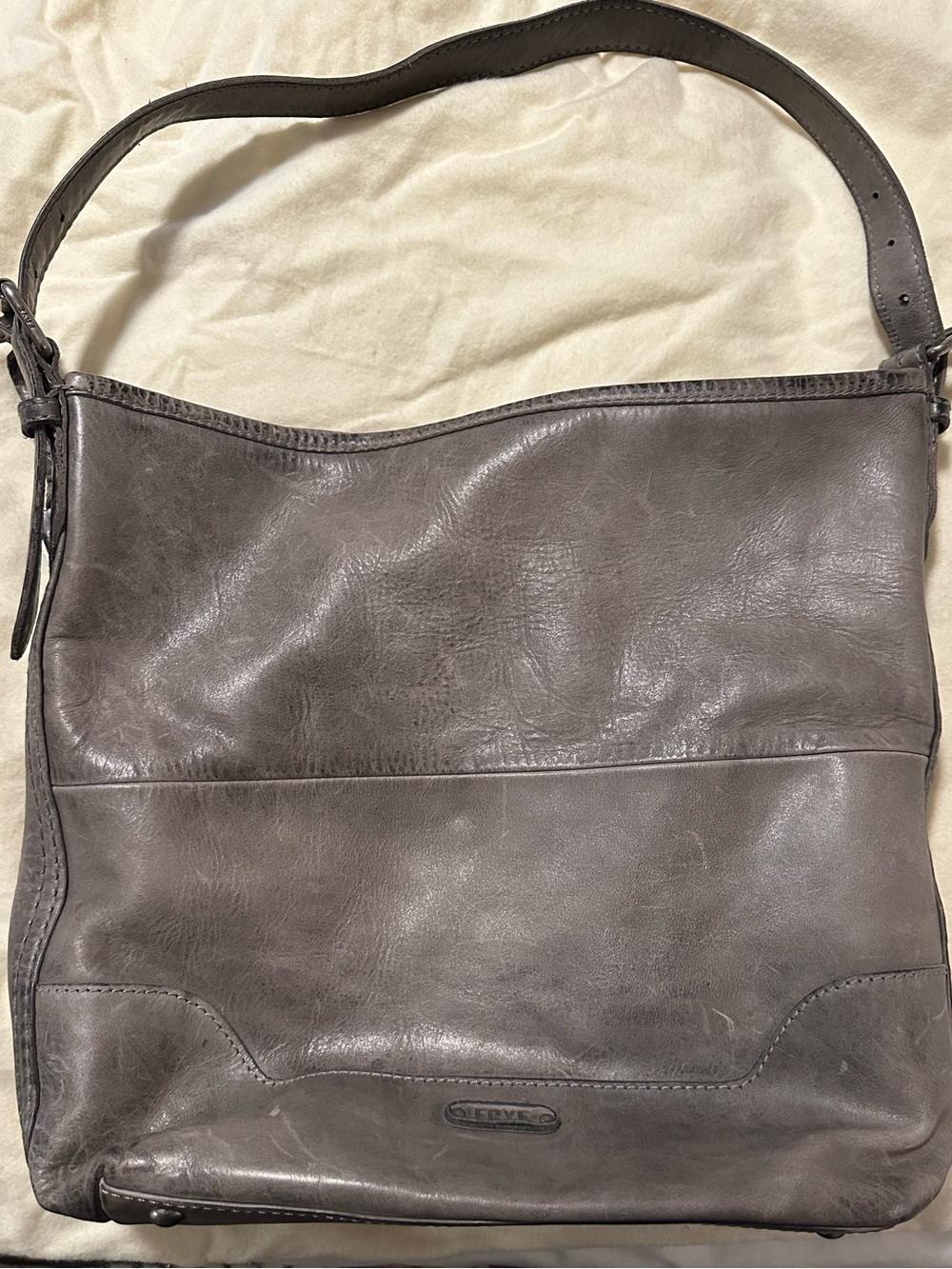 Frye Melissa Leather Hobo Tote